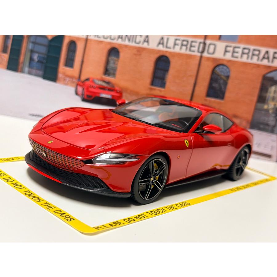 B.B.R 新発売！ POLISTIL 1/18 Ferrari Roma 2019 Rosso corsa