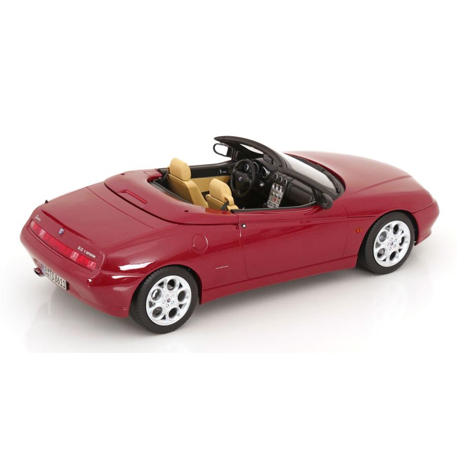 norev 1/18 Alfa Romeo Spider 1999 ダークレッド アルファロメオ