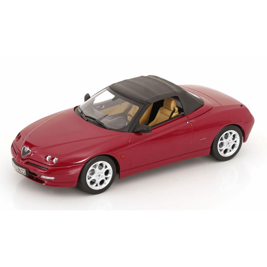 norev 1/18 Alfa Romeo Spider 1999 ダークレッド アルファロメオ ノレブ ミニカーの画像