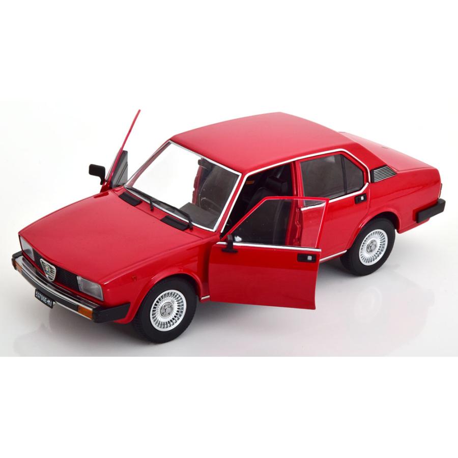 Mitica 1/18 Alfa Romeo Alfetta Berlina 2000L 1978 – Rouge, Occasion