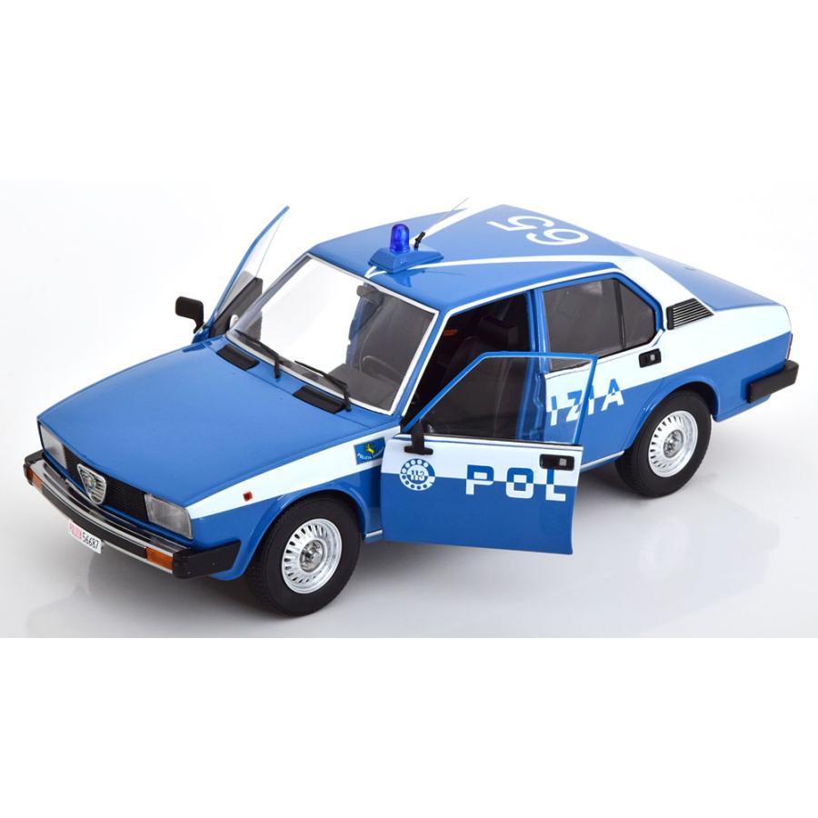 Mitica 1/18 Alfa Romeo Alfetta Berlina 2000TD 1978 POLIZIA