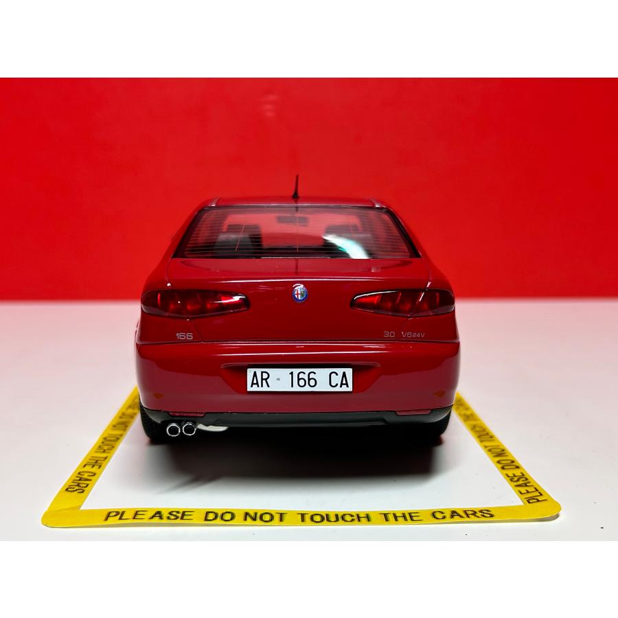 Mitica 1/18 Alfa Romeo 166 3.0 V6 1998 Alfa Red アルファ Mitica 1/18 Alfa Romeo 166 3.0 V6 1998 Alfa Red アルファ