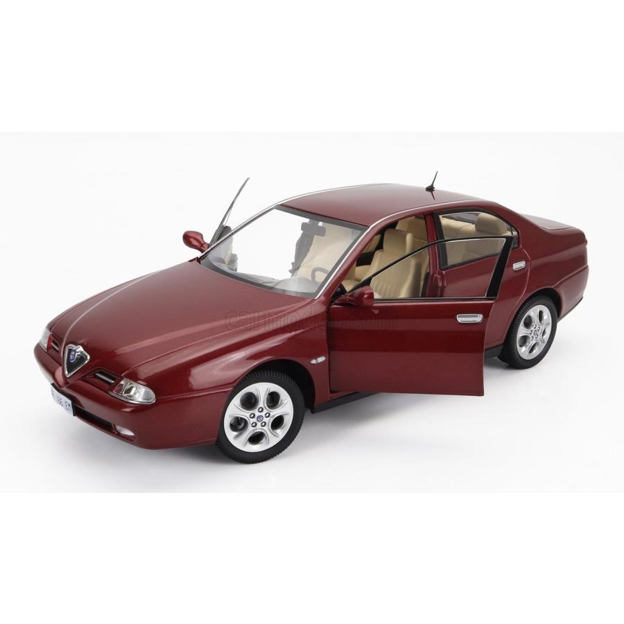 ＜予約品＞　Mitica 1/18 Alfa Romeo 166 3.0 V6 1998　Proteo Red　アルファロメオ｜garage-forza｜03