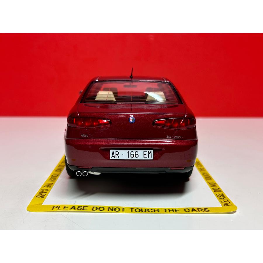 Mitica 1/18 Alfa Romeo 166 3.0 V6 1998 Proteo Red アルファ Mitica 1/18 Alfa Romeo 166 3.0 V6 1998 Proteo Red アルファ