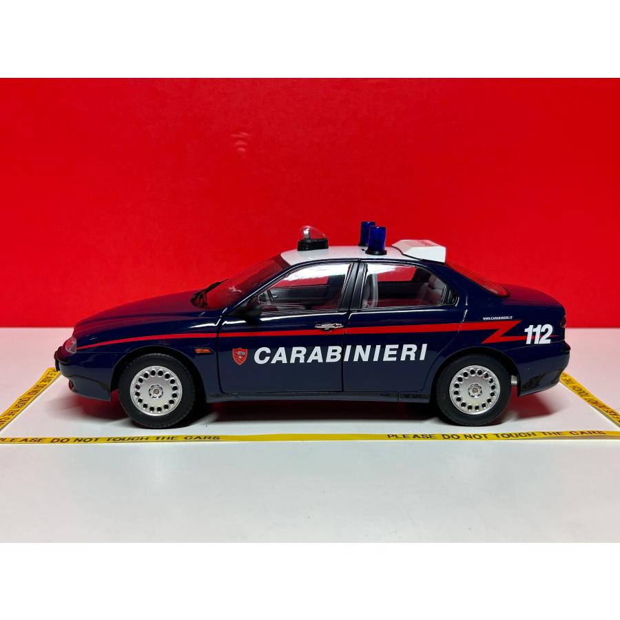 Mitica 1/18 Alfa Romeo 156 2.0 Twin Spark CARABINIERI 1997 アルファロメオ ミニカー パトカーの画像