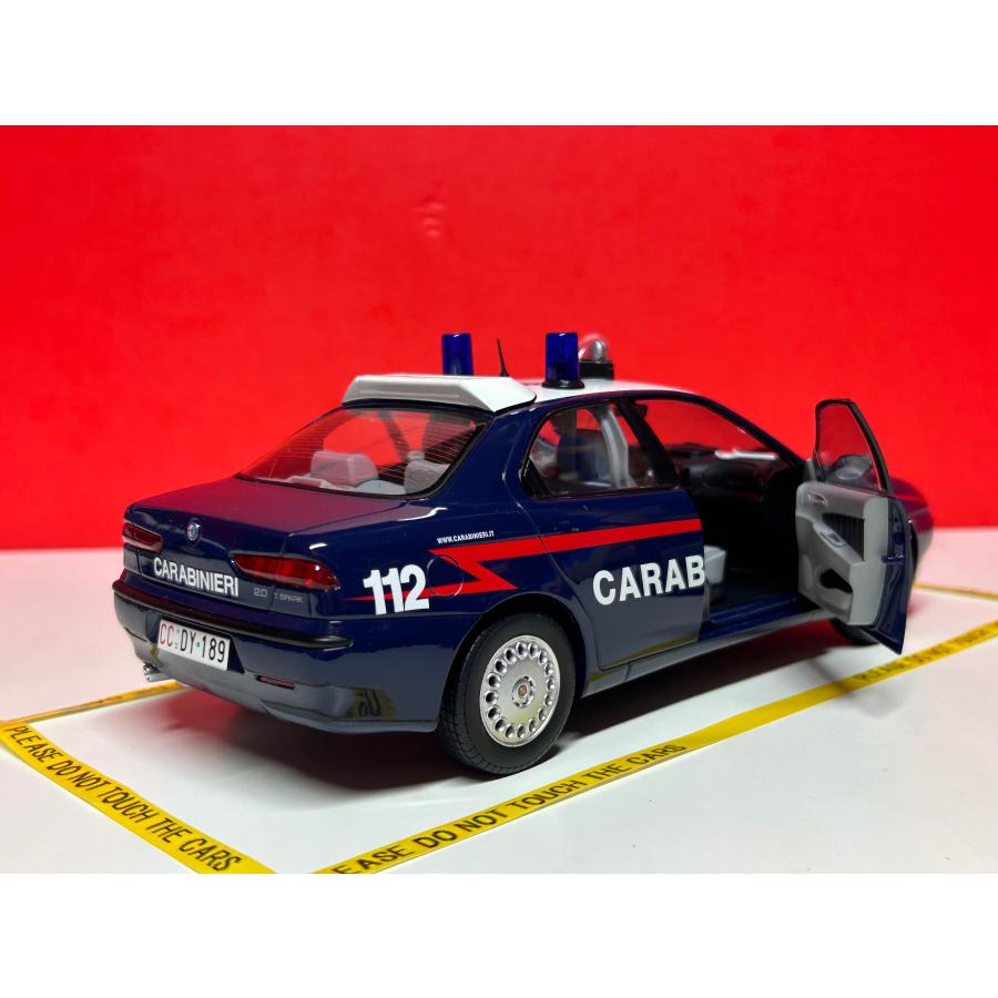 Mitica 1/18 Alfa Romeo 156 2.0 Twin Spark CARABINIERI 1997