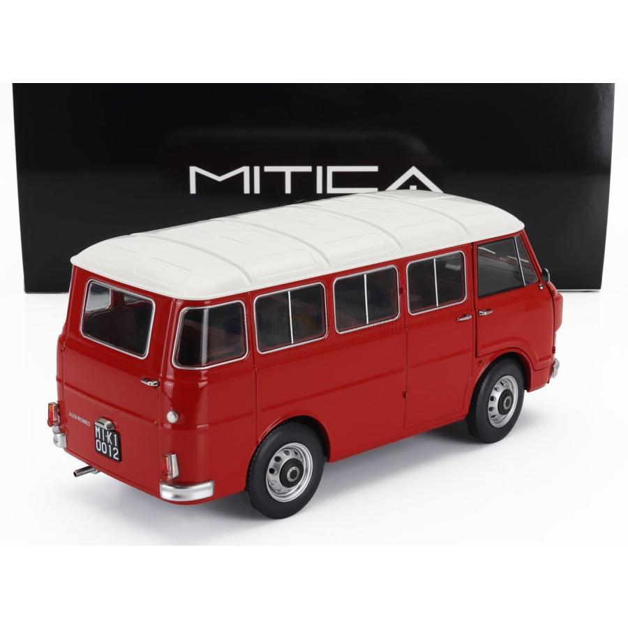 予約品＞ Mitica 1/18 Alfa Romeo F-12 MINIBUS 1-SERIES 1967 レッド