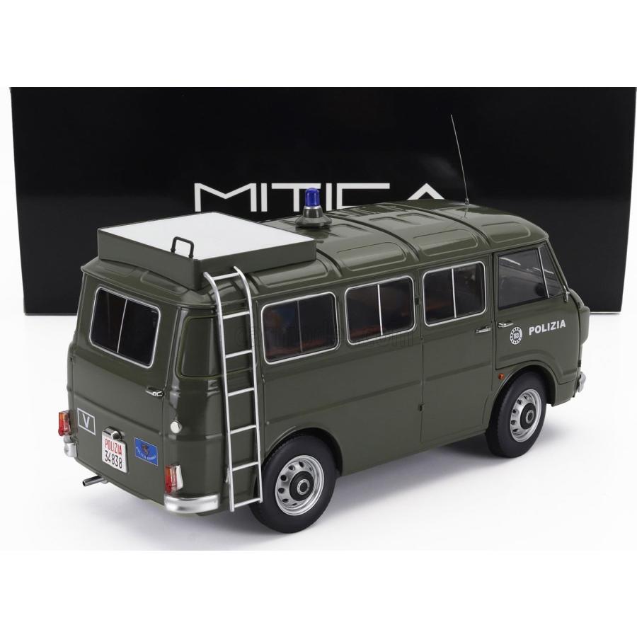 予約品＞ Mitica 1/18 Alfa Romeo F-12 MINIBUS 1-SERIES - POLIZIA