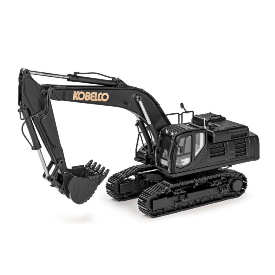 Conrad 1/50 Kobelco SK500LC crawler excavator matt black Conrad 1/50 Kobelco SK500LC crawler excavator matt black