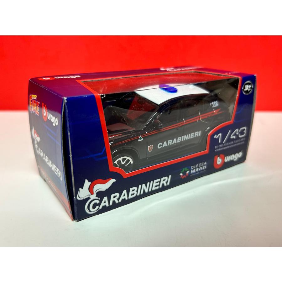 Bburago（ブラーゴ） burago 1/43 Alfa Romeo STELVIO CARABINIERI
