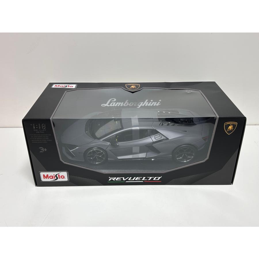 マイスト MAISTO 1/18 Lamborghini REVUELTO VULCANO MATT GREY マイスト MAISTO 1/18 Lamborghini REVUELTO VULCANO MATT GREY
