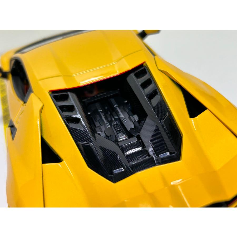 ＜予約品＞　MAISTO 1/18 Lamborghini REVUELTO　GIALLO INTI MET　ランボルギーニ　レヴェルト　マイスト｜garage-forza｜09