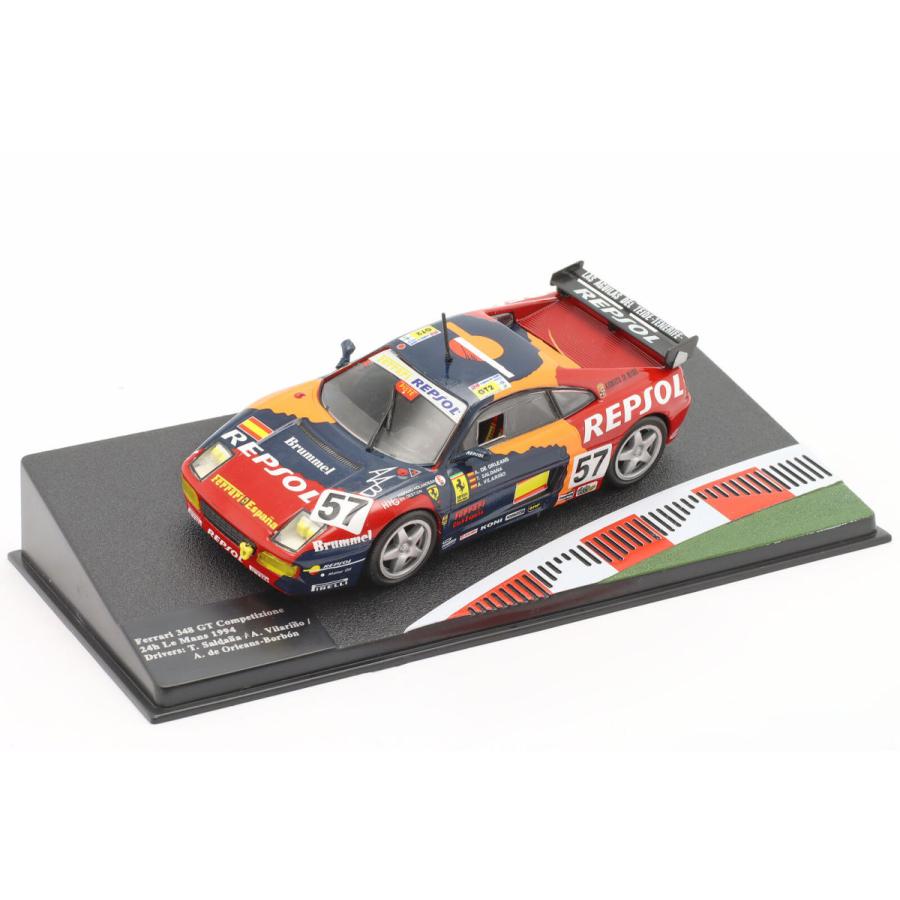 1/43 Ferrariコレクションばらし Ferrari 348 GT Competizione #57 24h 