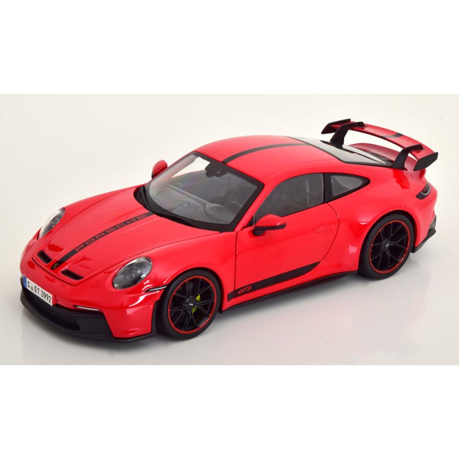 1/18 PORSCHE 911 992 GT3 レッド　ポルシェ　マイスト マイスト MAISTO 1/18 PORSCHE 911 992 GT3 レッド ポルシェ : Garage