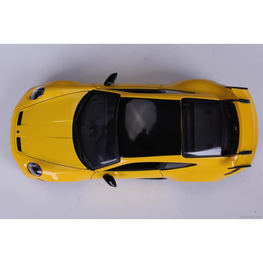 マイスト MAISTO 1/18 PORSCHE 911 992 GT3 イエロー ポルシェ マイスト MAISTO 1/18 PORSCHE 911 992 GT3 イエロー ポルシェ