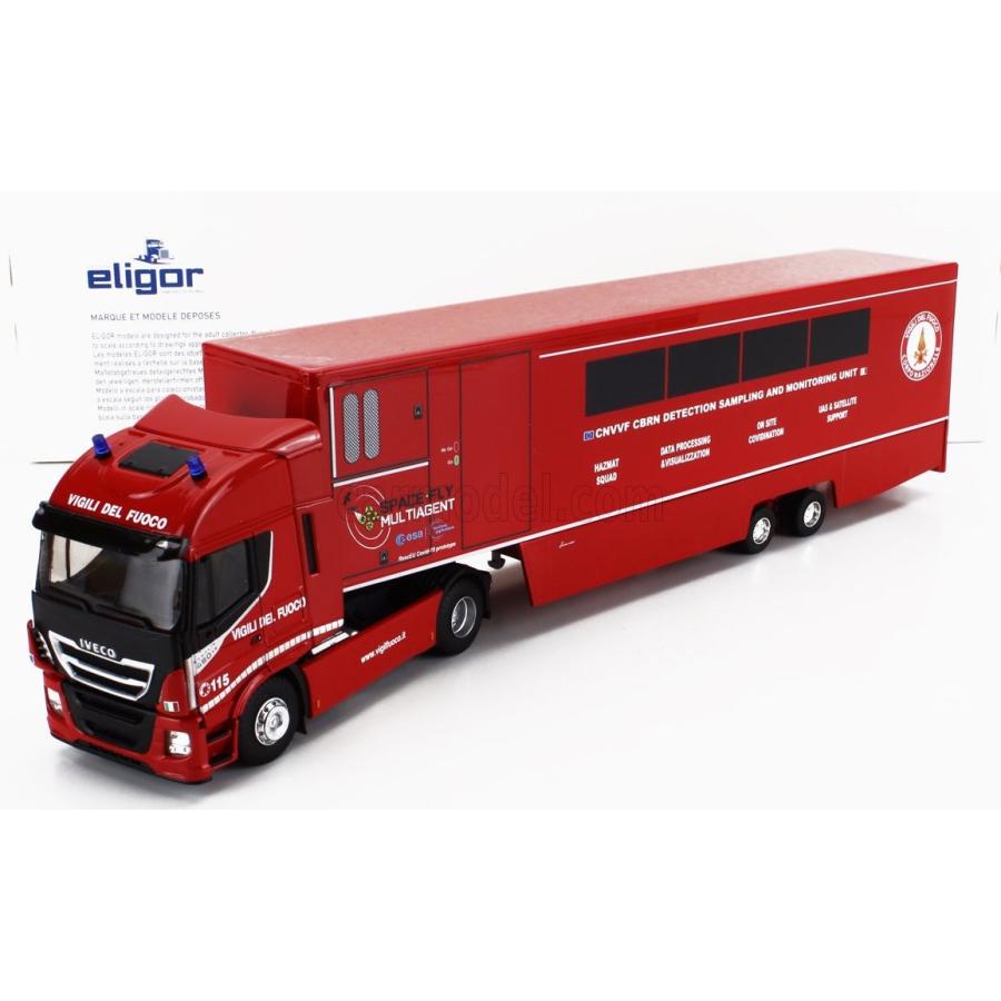 Eligor 1/43 IVECO STRALIS 480e6 FIRE ENGINE SPACE FLY MULTIAGENT