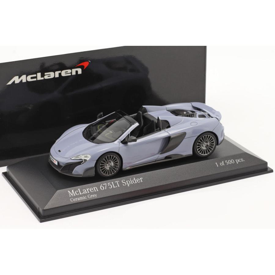 ミニチャンプス minichmaps 1/43 McLaren 675LT Spider 2016 ceramic