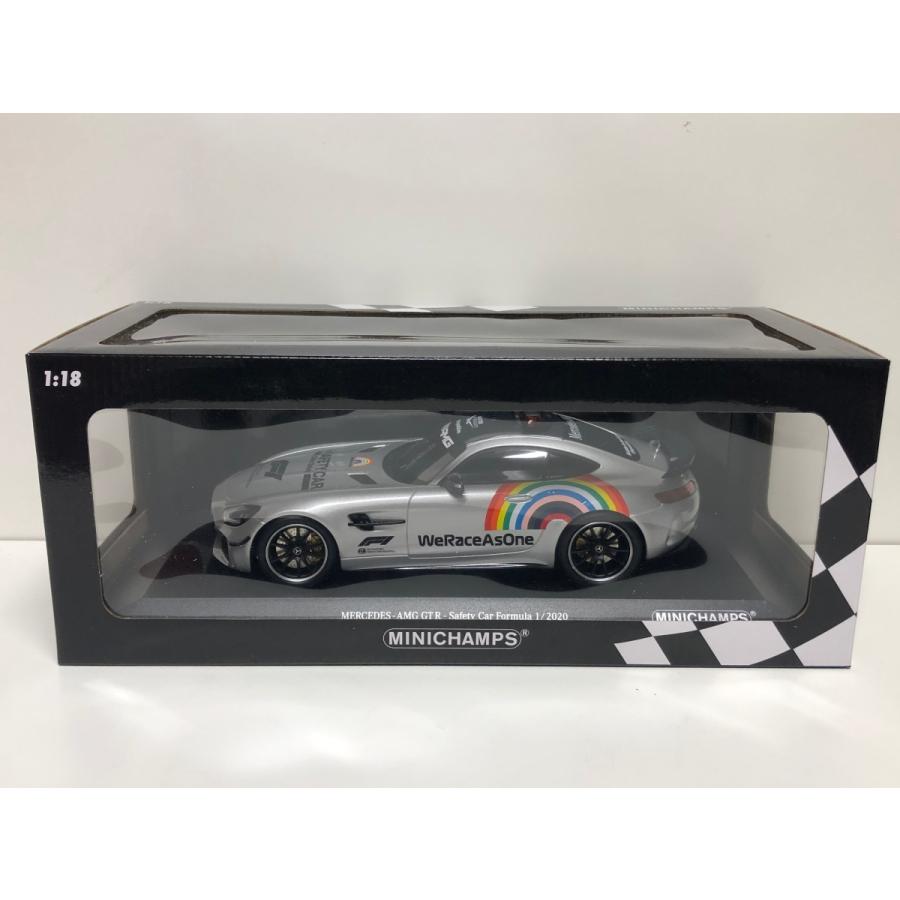 メルセデス別注 1,000台限定 ミニチャンプス1/18 F1セーフティカー ミニチャンプス minichmaps 1/18 Mercedes Benz AMG GT R Safety Car