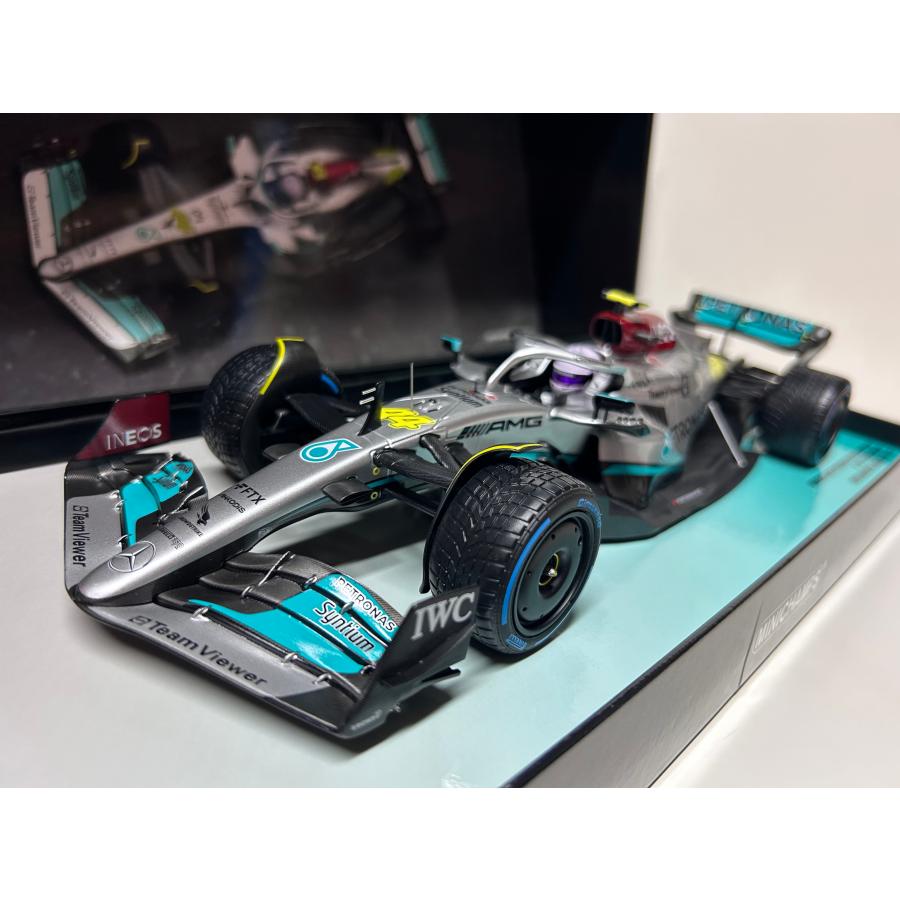 1/18ミニチャンプスメルセデスF1    ルイスハミルトン2022年モナコGP ミニチャンプス minichmaps 1/18 Mercedes AMG F1 W13 #44 Monaco GP