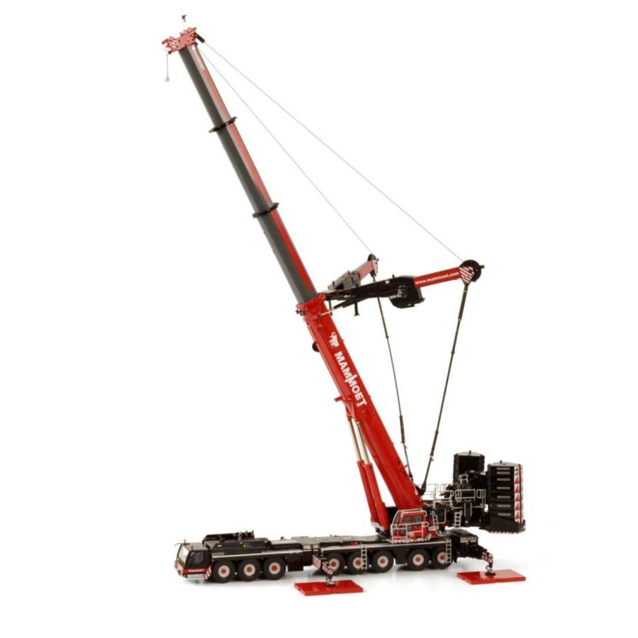 入手困難レアWSI MAMMOET リープヘル LTM1650 未使用　クレーン WSI 1/50 Liebherr LTM1650-8.1 