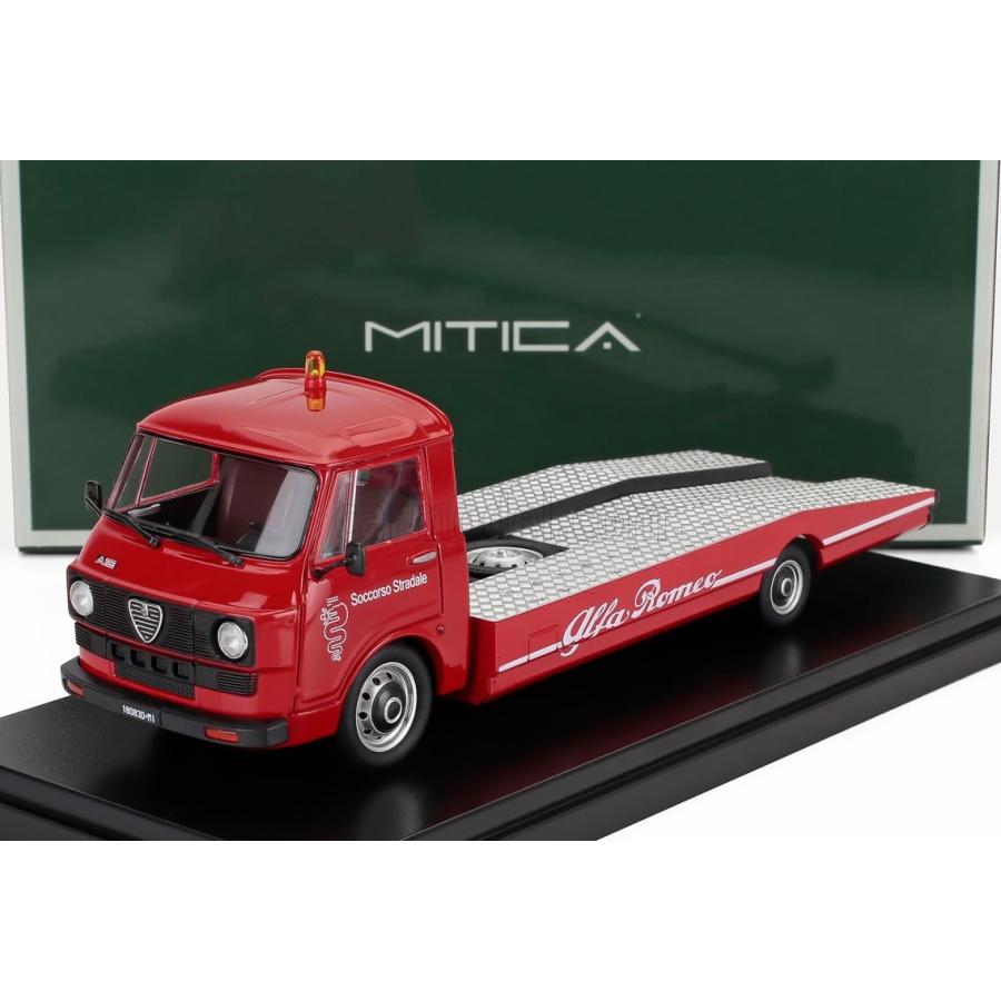 MITICA1/43 アルファロメオA12 カロ アトレッツィ 1977 レッド 予約品＞ Mitica 1/43 Alfa Romeo A12 (F12) CARRO ATTREZZI SECONDA