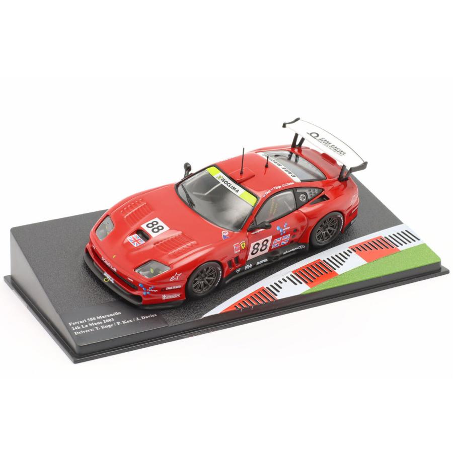1/43 Ferrariコレクションばらし Ferrari 550 Maranello #88 GTS 24h LeMans 2003 フェラーリ : 550gts88 : Garage FORZA - 通販 - Yahoo!ショッピング 1/43 Ferrariコレクションばらし Ferrari 550 Maranello #88 GTS 24h LeMans 2003 フェラーリ : 550gts88 : Garage FORZA - 通販 - Yahoo!ショッピング
