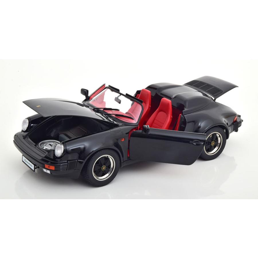 シュコー（Schuco） Schuco 1/12 Porsche 911 Speedster 1989 ブラック