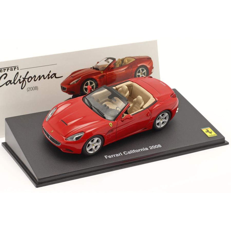 Ferrari California 2008 Scala 1/43 – Modello Altaya Rosso, Nuovo