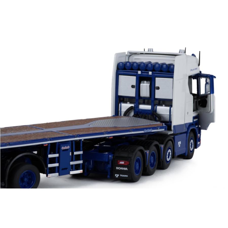 IMC 1/50 SCANIA S-Serie high roof Nooteboom flatbad trailer IMC 1/50 SCANIA S-Serie high roof Nooteboom flatbad trailer
