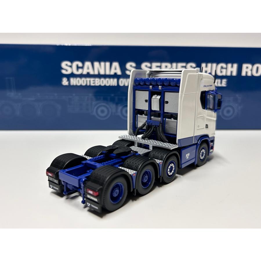 IMC 1/50 SCANIA S-Serie high roof Nooteboom flatbad trailer IMC 1/50 SCANIA S-Serie high roof Nooteboom flatbad trailer