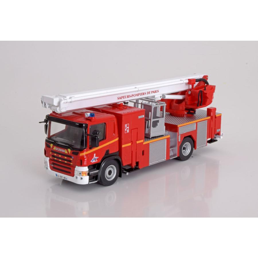 1/43 消防車コレクションばらし Scania P320 消防車 パリ ミニカー