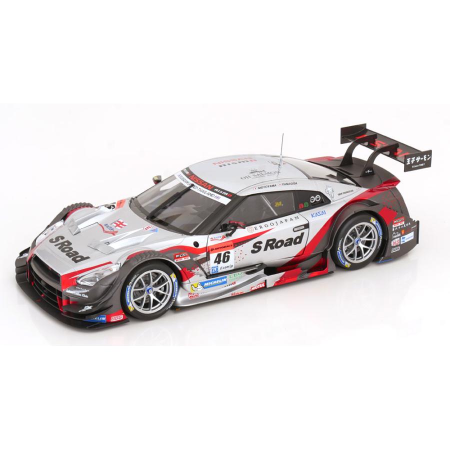 Ebbro 1/18 Nissan GT-R GT500 #46 Super GT タイ 2015 Motoyama 日産