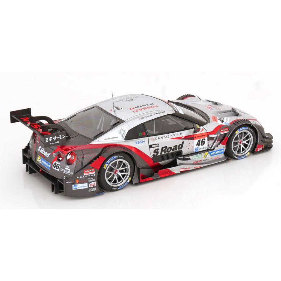 Ebbro 1/18 Nissan GT-R GT500 #46 Super GT タイ 2015 Motoyama 日産