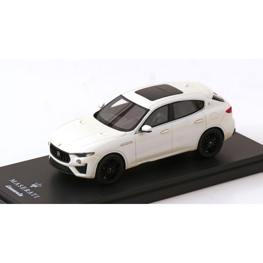 新古品 1/43 TSMモデル マゼラティ レヴァンテ トロフェオ ホワイト TSM MODEL 1/43 Maserati Levante ホワイトメタリック マセラティ