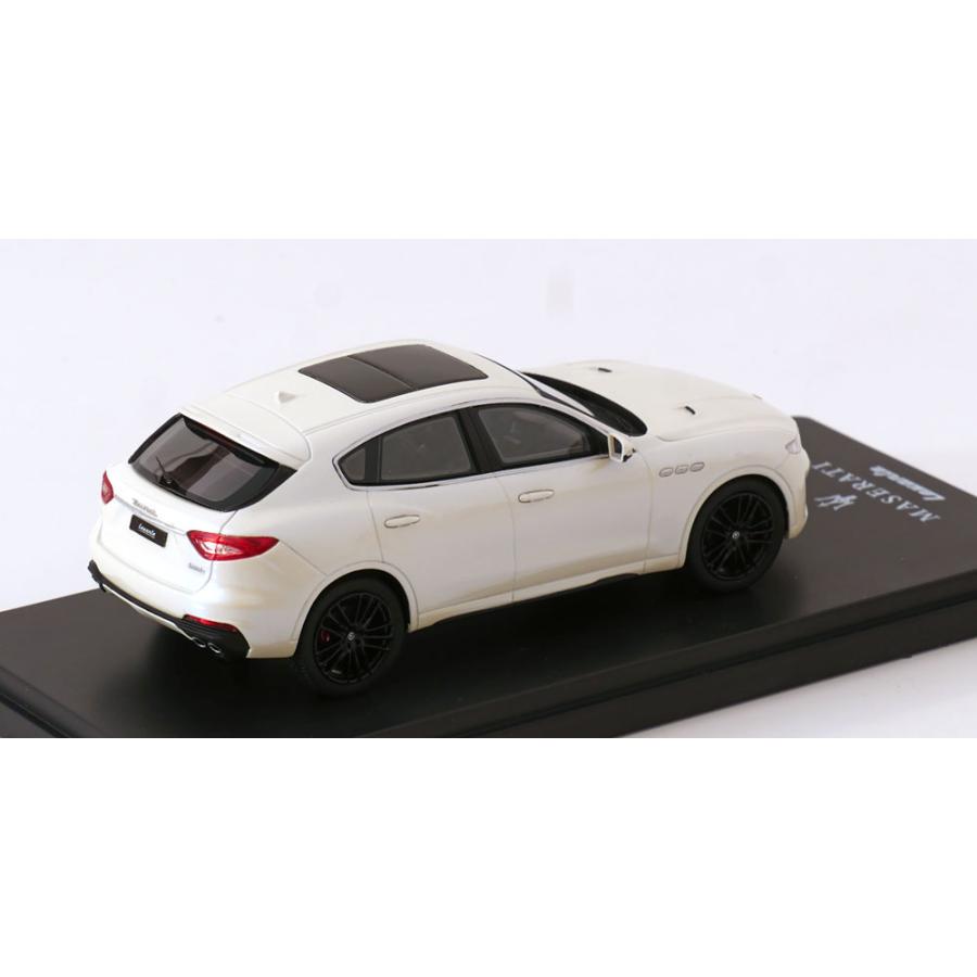 TSM MODEL 1/43 Maserati Levante ホワイトメタリック マセラティ