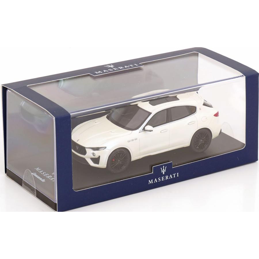 新古品 1/43 TSMモデル マゼラティ レヴァンテ トロフェオ ホワイト TSM MODEL 1/43 Maserati Levante ホワイトメタリック マセラティ