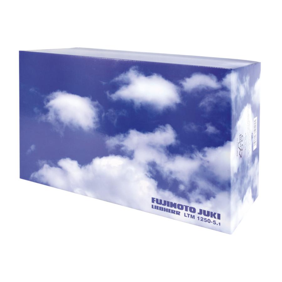 新品 NZG 1/50 LIEBHERR LTM1250-5.1 藤本重機カラー NZG 1/50 Fujimoto Liebherr LTM1250-5.1 mobile crane 藤本重機