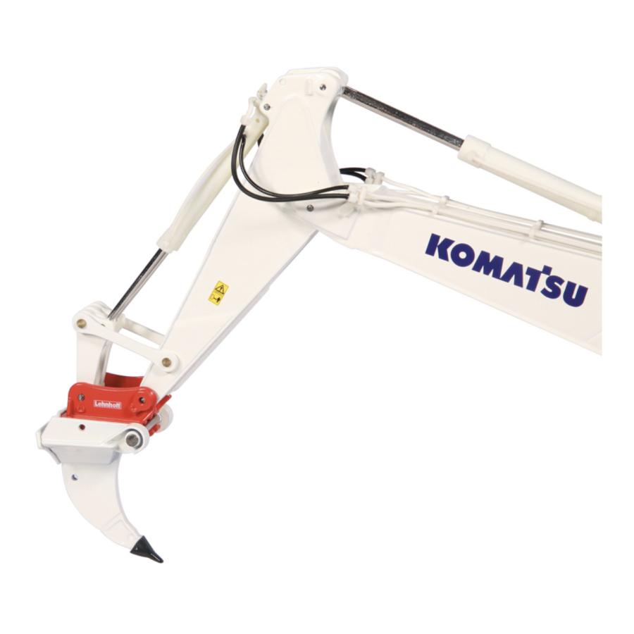 NZG 1/50 KOMATSU PC1250 Bagger Lenhoff-Schnellwechsler 建設重機