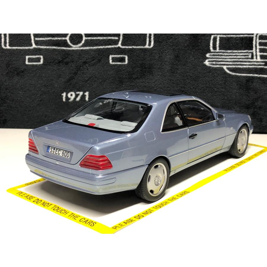 norev 1/18 Mercedes Benz CL 600 C140 1997 lightblue norev 1/18 Mercedes Benz CL 600 C140 1997 lightblue