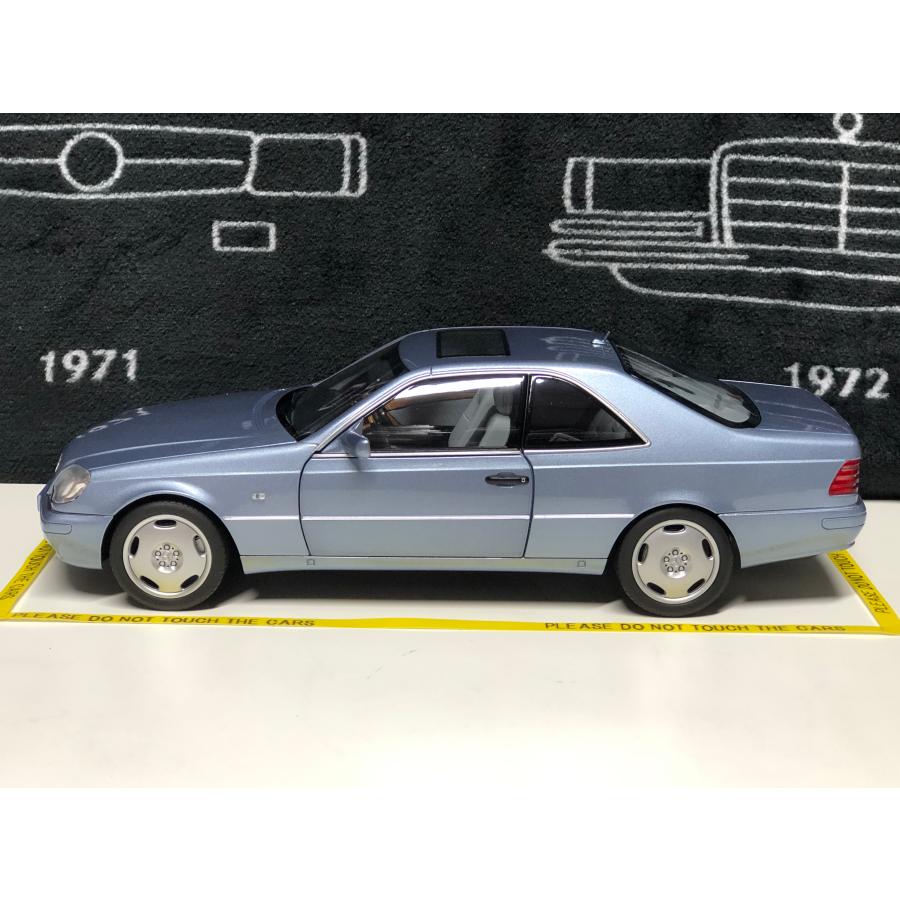 norev 1/18 Mercedes Benz CL 600 C140 1997 lightblue norev 1/18 Mercedes Benz CL 600 C140 1997 lightblue