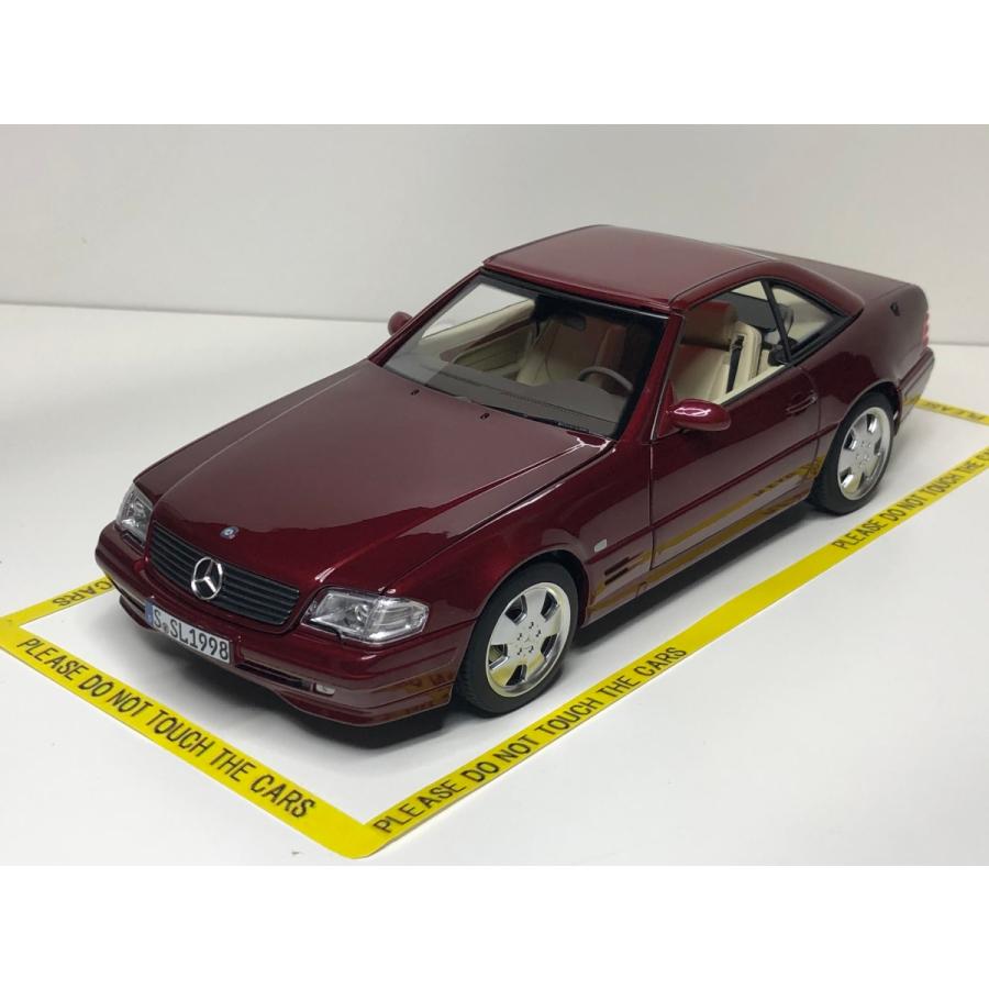ノレブ製Mercedes-BenzW140Coupe norev 1/18 Mercedes Benz 500 SL (R129) 1998-2001 amber red