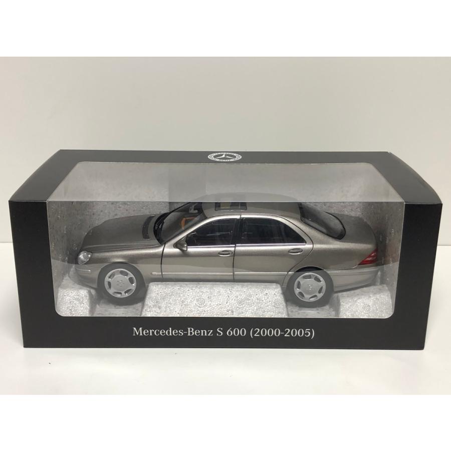 norev 1/18 Mercedes Benz S 600 V220 2000-2005 lightgrey-metallic　メルセデス　ベンツ　ノレブ　ディーラー限定モデル 