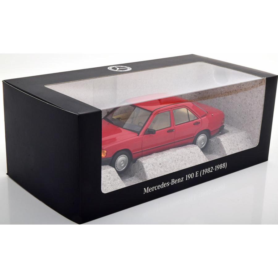 norev 1/18 Mercedes Benz 190E W201 1982-1988 red メルセデス ベンツ