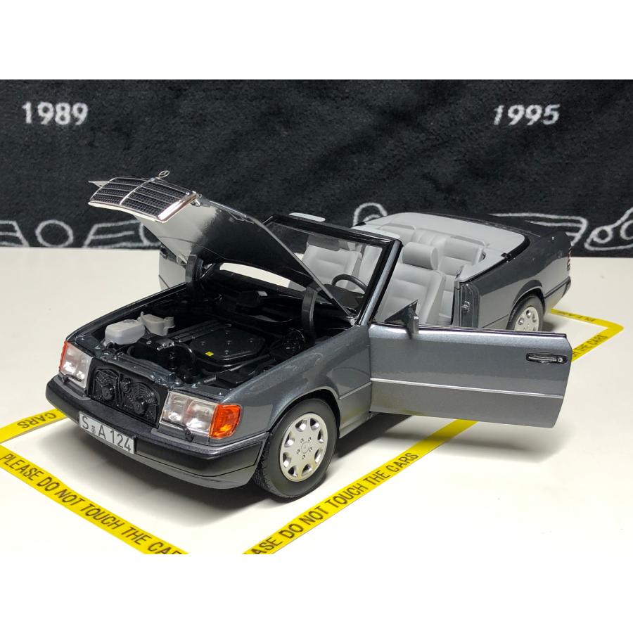 norev 1/18 Mercedes Benz 300 CE Convertible 1992 pearl grey norev 1/18 Mercedes Benz 300 CE Convertible 1992 pearl grey