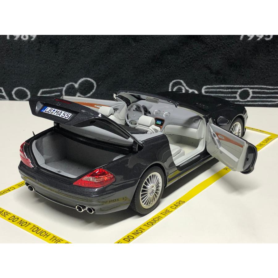 norev 1/18 Mercedes Benz SL 55 AMG R230 obsidian black メルセデス