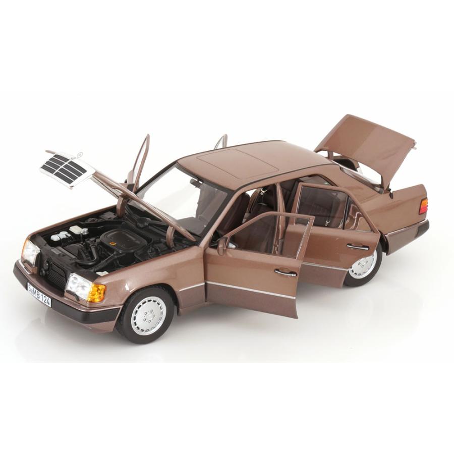 norev 1/18 Mercedes Benz 230E W124 Saloon 1989-1993 ライトブラウン