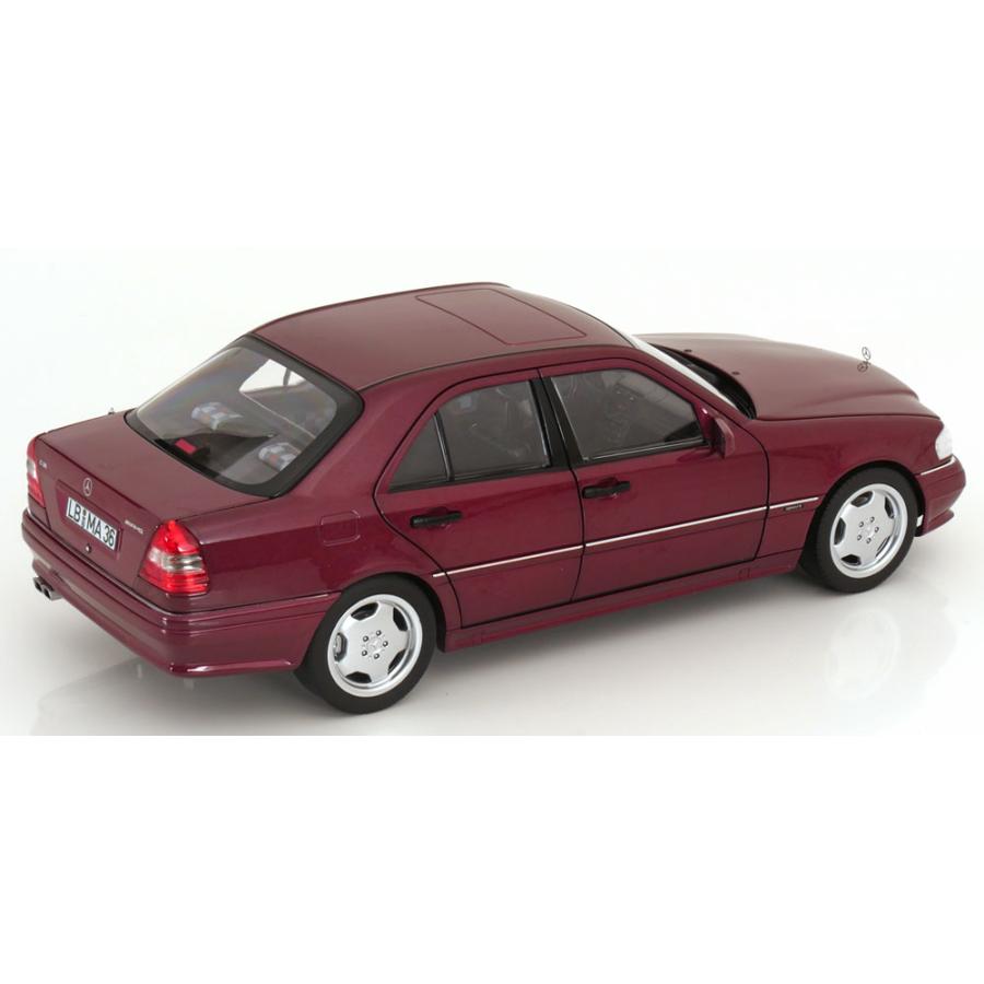 norev 1/18 Mercedes Benz C36 AMG (W202) 1993-1997 Almandine red メルセデス ベンツ ノレブ ディーラー限定品の画像