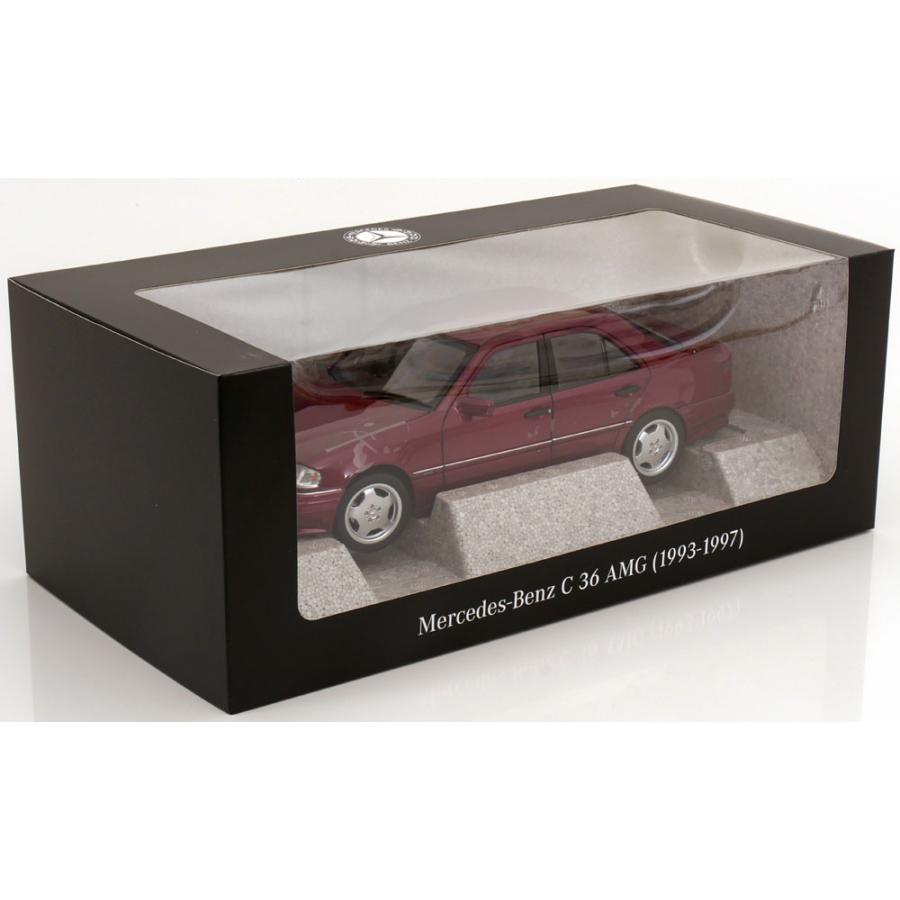 norev 1/18 Mercedes Benz C36 AMG (W202) 1993-1997 Almandine red