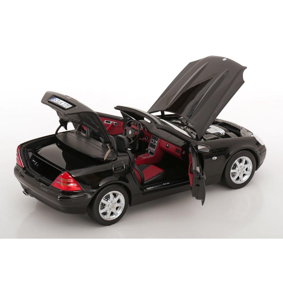 norev 1/18 Mercedes Benz SLK 200 Roadster 1996-2000 ブラック