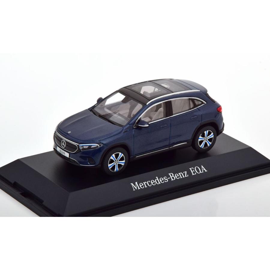 メルセデス・ベンツ　 ミニカー 1/43 Herpa 1/43 Mercedes Benz EQA (H243) 2021 Denim blue メルセデス